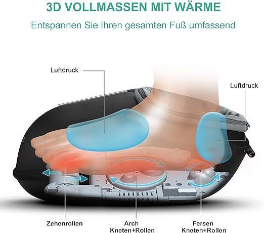 Premium Multi-Mode Heated Foot Massager