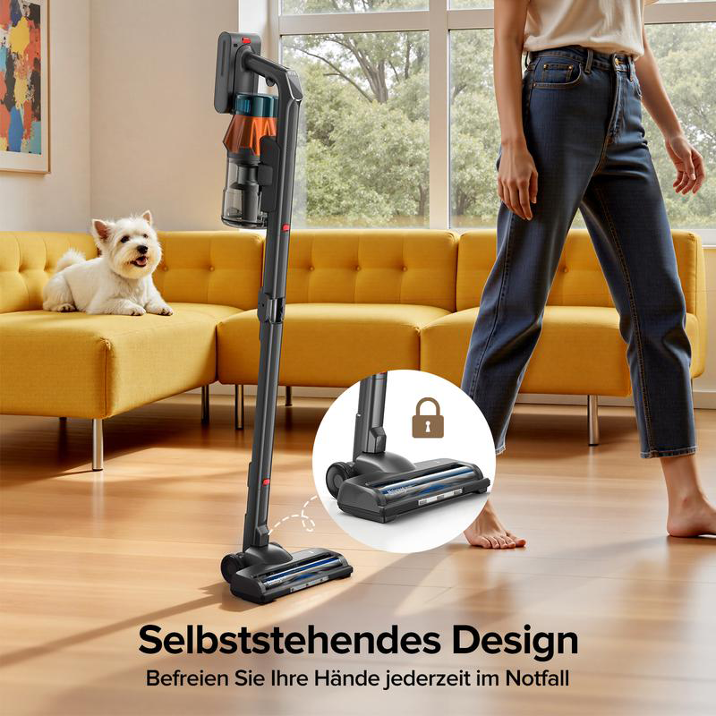 Smart cordless vacuum cleaner