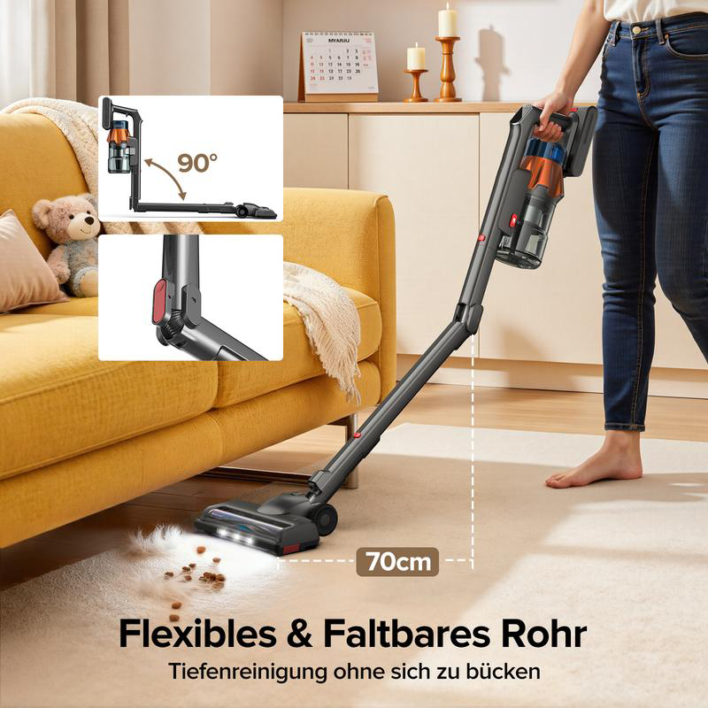 Smart cordless vacuum cleaner