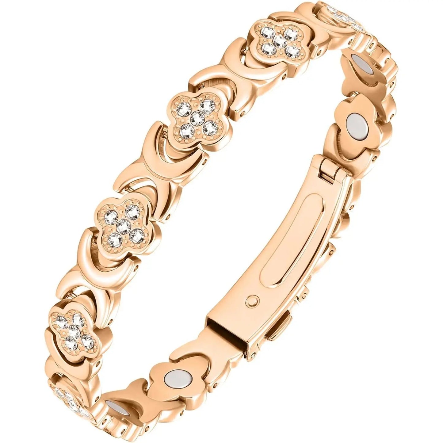 Elegant 3800 Gauss Adjustable Copper Bangle