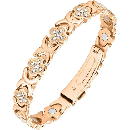 Elegant 3800 Gauss Adjustable Copper Bangle
