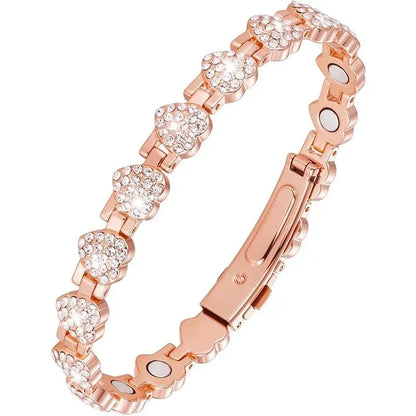 Elegant 3800 Gauss Adjustable Copper Bangle