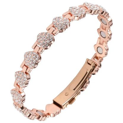 Elegant 3800 Gauss Adjustable Copper Bangle